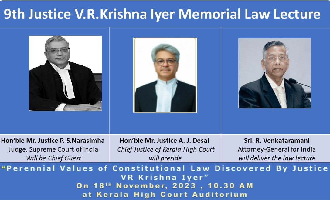 Sarada Krishna Satgamaya Foundation For Law And Justice – Justice V R ...